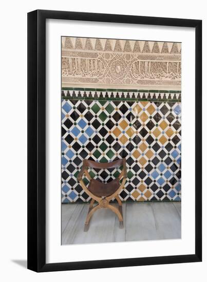 Alhambra, Granada, Province of Granada, Andalusia, Spain-Michael Snell-Framed Photographic Print