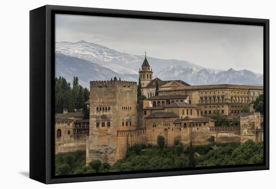 Alhambra, Granada, Province of Granada, Andalusia, Spain-Michael Snell-Framed Premier Image Canvas