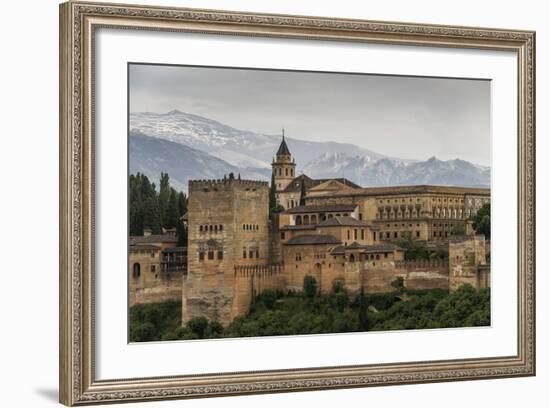 Alhambra, Granada, Province of Granada, Andalusia, Spain-Michael Snell-Framed Photographic Print