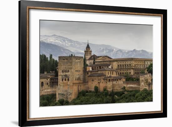 Alhambra, Granada, Province of Granada, Andalusia, Spain-Michael Snell-Framed Photographic Print