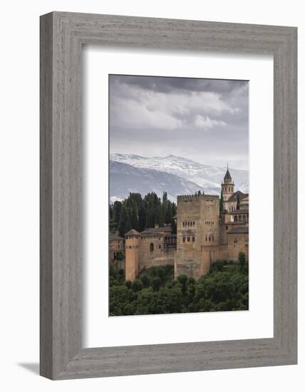 Alhambra, Granada, Province of Granada, Andalusia, Spain-Michael Snell-Framed Photographic Print