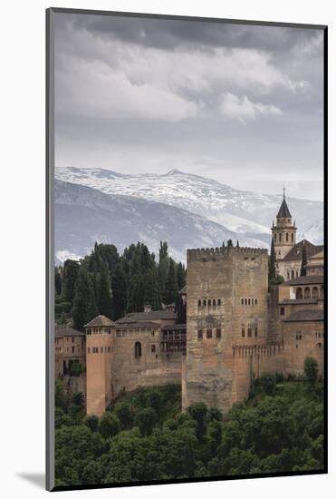 Alhambra, Granada, Province of Granada, Andalusia, Spain-Michael Snell-Mounted Photographic Print