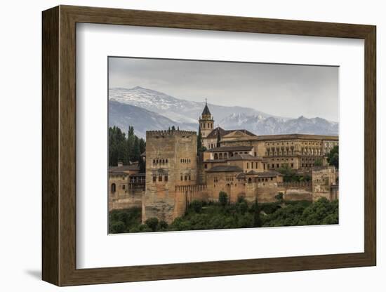 Alhambra, Granada, Province of Granada, Andalusia, Spain-Michael Snell-Framed Photographic Print