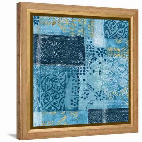 Alhambra II Indigo-Hugo Wild-Framed Stretched Canvas