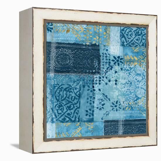 Alhambra II Indigo-Hugo Wild-Framed Stretched Canvas