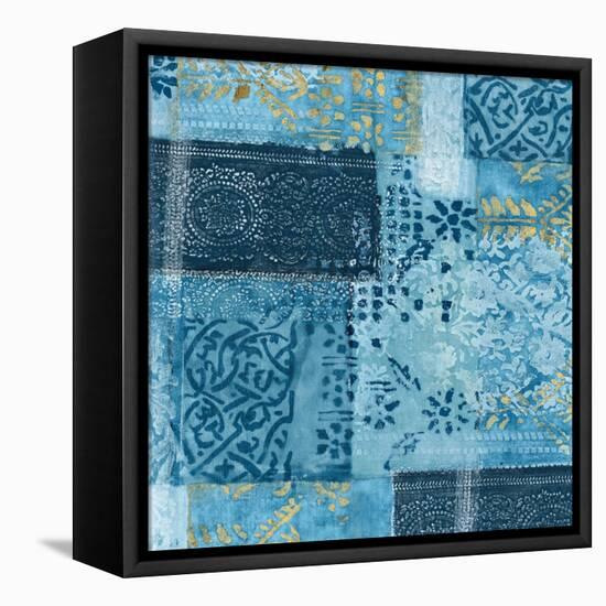 Alhambra II Indigo-Hugo Wild-Framed Stretched Canvas