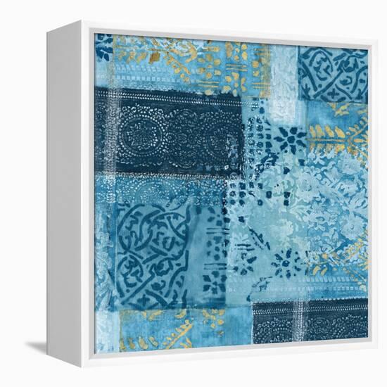 Alhambra II Indigo-Hugo Wild-Framed Stretched Canvas