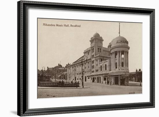 Alhambra Music Hall, Bradford-null-Framed Photographic Print