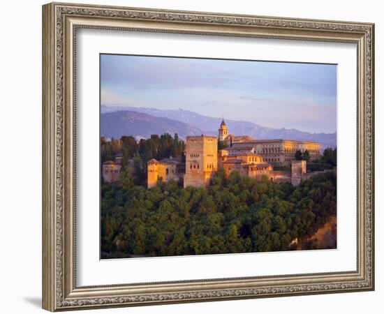 Alhambra Palace, Granada, Granada Province, Andalucia, Spain-Alan Copson-Framed Photographic Print