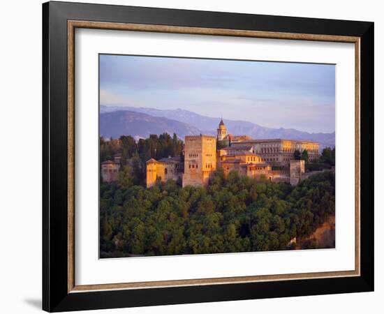 Alhambra Palace, Granada, Granada Province, Andalucia, Spain-Alan Copson-Framed Photographic Print