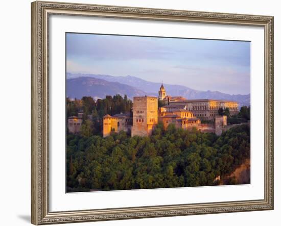 Alhambra Palace, Granada, Granada Province, Andalucia, Spain-Alan Copson-Framed Photographic Print