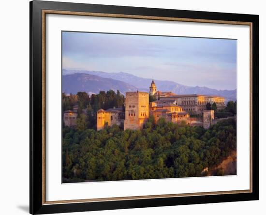 Alhambra Palace, Granada, Granada Province, Andalucia, Spain-Alan Copson-Framed Photographic Print