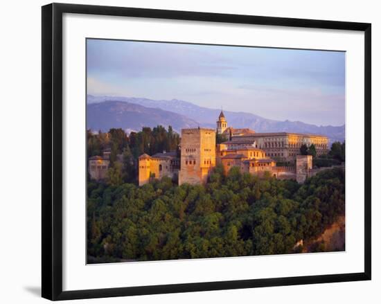 Alhambra Palace, Granada, Granada Province, Andalucia, Spain-Alan Copson-Framed Photographic Print