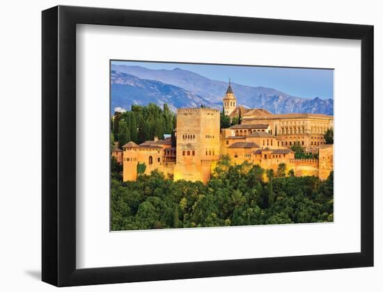 Alhambra Palace Granada Spain-null-Framed Premium Giclee Print