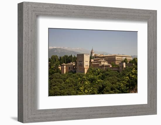 Alhambra Palace in Andaluisa, Spain-Julianne Eggers-Framed Photographic Print