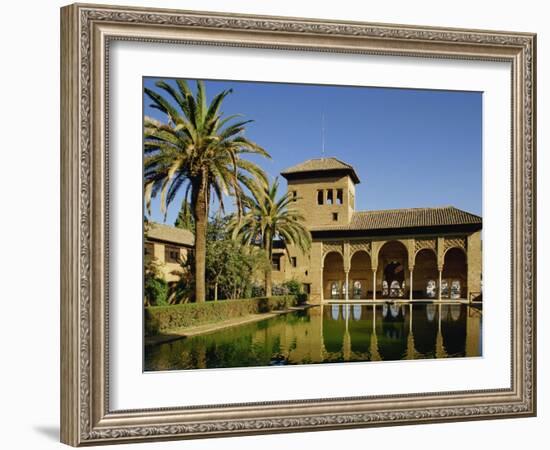 Alhambra Palace in Granada, UNESCO World Heritage Site, Andalucia, Spain, Europe-Michael Busselle-Framed Photographic Print