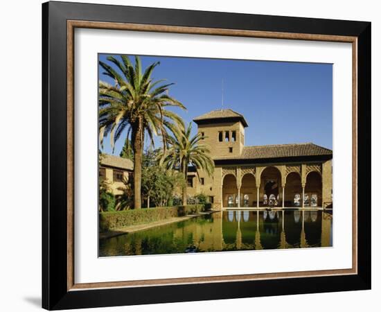 Alhambra Palace in Granada, UNESCO World Heritage Site, Andalucia, Spain, Europe-Michael Busselle-Framed Photographic Print