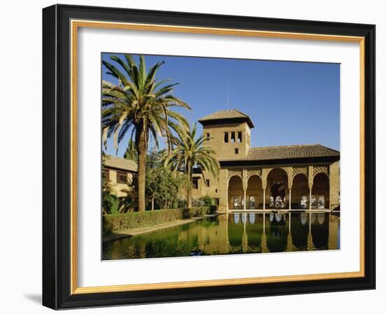 Alhambra Palace in Granada, UNESCO World Heritage Site, Andalucia, Spain, Europe-Michael Busselle-Framed Photographic Print