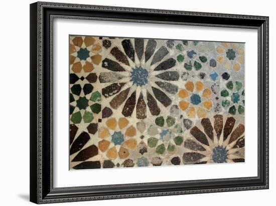 Alhambra Tile I-Sue Schlabach-Framed Art Print