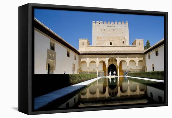 Alhambra, Unesco World Heritage Site, Granada, Andalucia (Andalusia), Spain-James Emmerson-Framed Premier Image Canvas