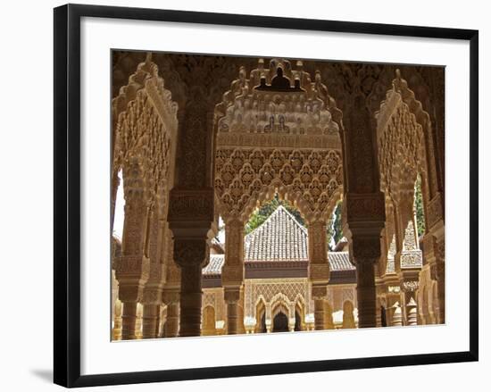 Alhambra, UNESCO World Heritage Site, Granada, Andalusia, Spain, Europe-Hans Peter Merten-Framed Photographic Print