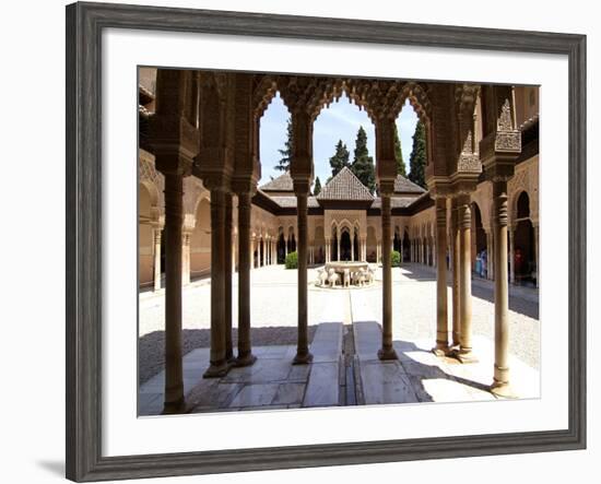 Alhambra, UNESCO World Heritage Site, Granada, Andalusia, Spain, Europe-Hans Peter Merten-Framed Photographic Print