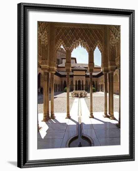 Alhambra, UNESCO World Heritage Site, Granada, Andalusia, Spain, Europe-Hans Peter Merten-Framed Photographic Print