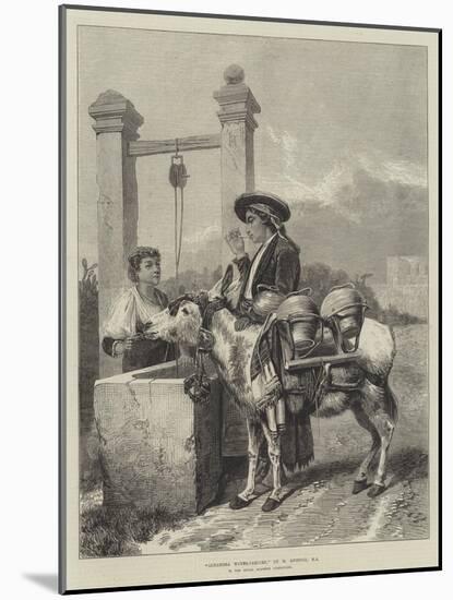 Alhambra Water-Carrier-Richard Ansdell-Mounted Giclee Print