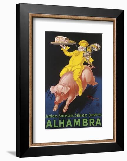 Alhambra-Henry Monnier-Framed Art Print