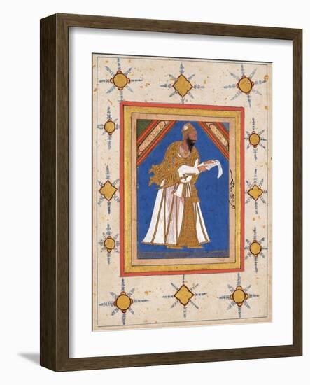 Ali Adil Shah I, Sultan of Bijapur-null-Framed Giclee Print