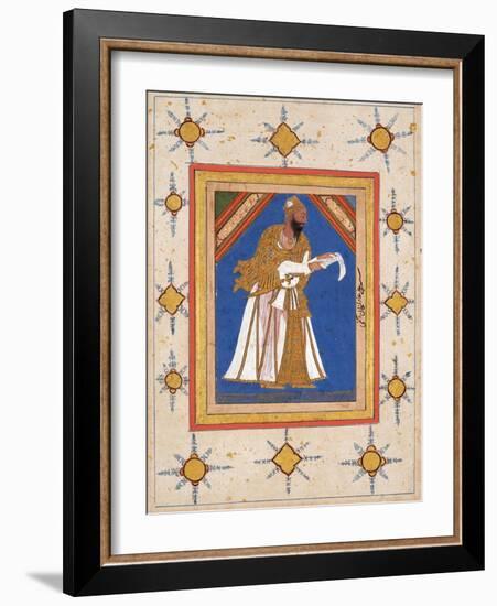 Ali Adil Shah I, Sultan of Bijapur-null-Framed Giclee Print