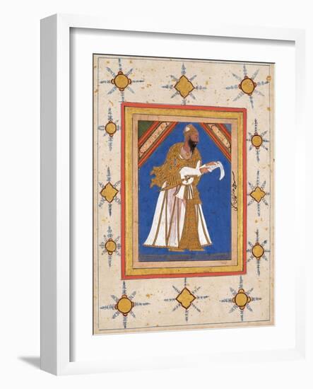 Ali Adil Shah I, Sultan of Bijapur-null-Framed Giclee Print