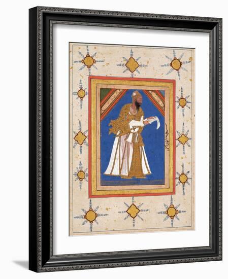 Ali Adil Shah I, Sultan of Bijapur-null-Framed Giclee Print