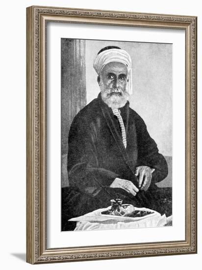 Ali Bin Hussein (1879-193), First King of Hejaz (Al-Hija), Saudi Arabia, 1922-null-Framed Giclee Print