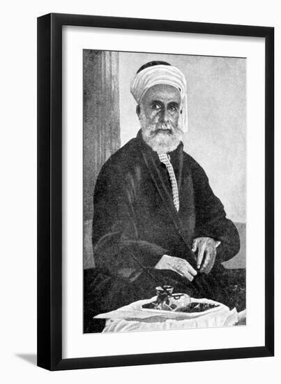 Ali Bin Hussein (1879-193), First King of Hejaz (Al-Hija), Saudi Arabia, 1922-null-Framed Giclee Print