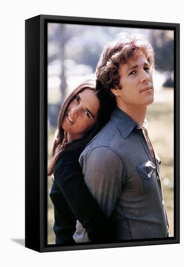 Ali Macgraw; Ryan O'Neal. "Love Story" [1970], Directed by Arthur Hiller.-null-Framed Premier Image Canvas