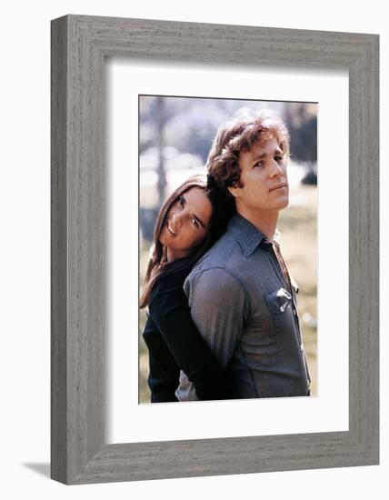 Ali Macgraw; Ryan O'Neal. "Love Story" [1970], Directed by Arthur Hiller.-null-Framed Photographic Print