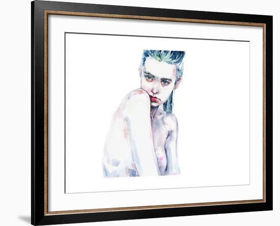 Ali Michael-Agnes Cecile-Framed Art Print