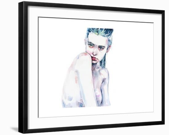 Ali Michael-Agnes Cecile-Framed Art Print