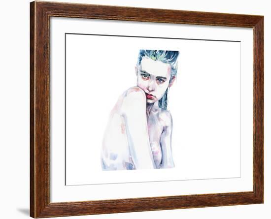 Ali Michael-Agnes Cecile-Framed Art Print