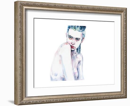 Ali Michael-Agnes Cecile-Framed Art Print