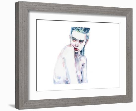 Ali Michael-Agnes Cecile-Framed Art Print