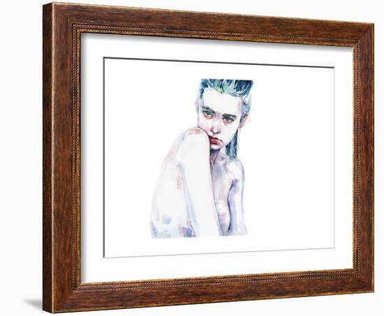 Ali Michael-Agnes Cecile-Framed Art Print