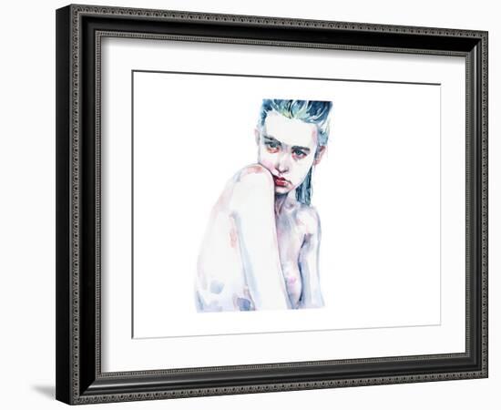 Ali Michael-Agnes Cecile-Framed Art Print