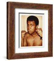Ali, Muhammad, 1977-Andy Warhol-Framed Art Print