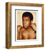 Ali, Muhammad, 1977-Andy Warhol-Framed Art Print