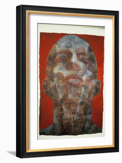 Alibi 2, 1998 (W/C on Rag Paper)-Graham Dean-Framed Giclee Print