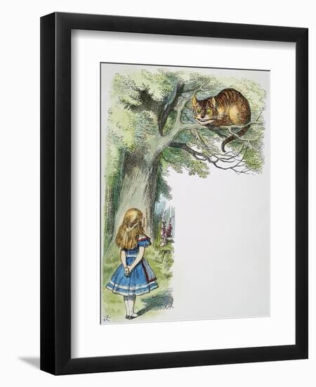 Alice, 1865-John Tenniel-Framed Giclee Print