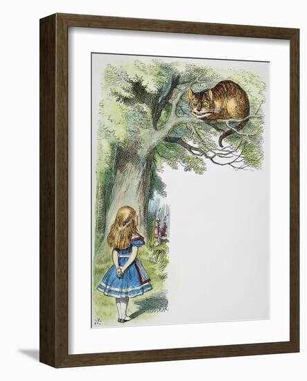 Alice, 1865-John Tenniel-Framed Giclee Print