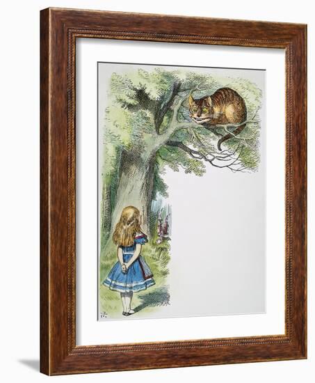 Alice, 1865-John Tenniel-Framed Giclee Print